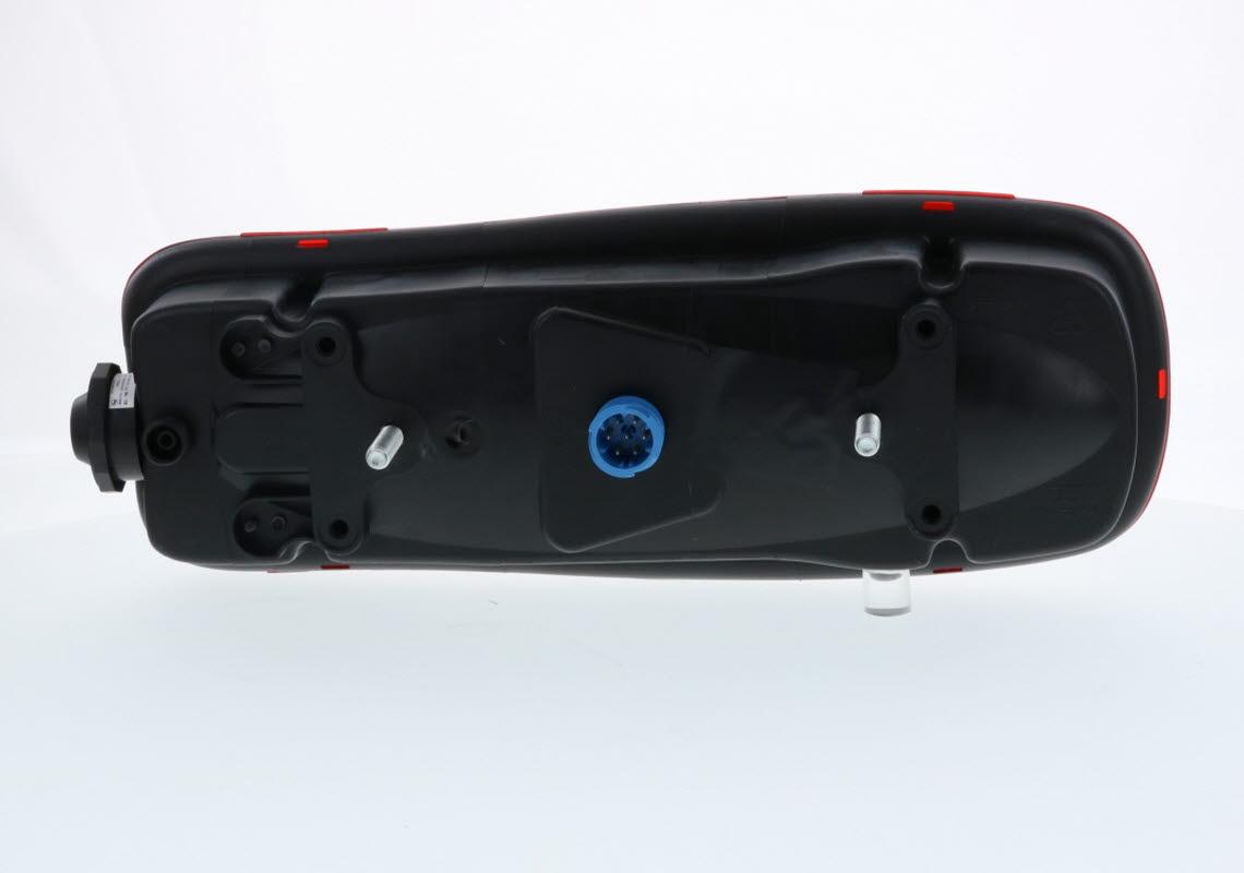 Rear lamp Right with alarm and AMP 1.5 - 7 pin rear conn